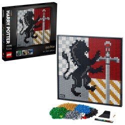 LEGO ART Harry Potter Hogwarts Crests