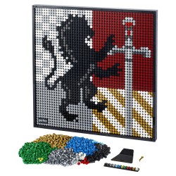 LEGO ART Harry Potter Hogwarts Crests