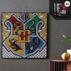 LEGO ART Harry Potter Hogwarts Crests