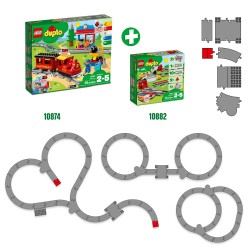 LEGO DUPLO Binari ferroviari