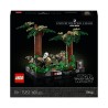 LEGO Star Wars Diorama Inseguimento con lo speeder su Endor 75353