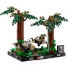LEGO Star Wars Diorama Inseguimento con lo speeder su Endor 75353