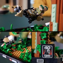 LEGO Star Wars Diorama Inseguimento con lo speeder su Endor 75353