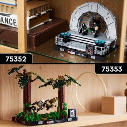 LEGO Star Wars Diorama Inseguimento con lo speeder su Endor 75353
