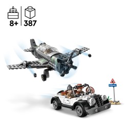 LEGO L'inseguimento dell'aereo a elica