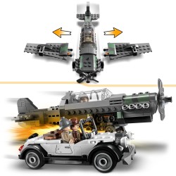 LEGO L'inseguimento dell'aereo a elica
