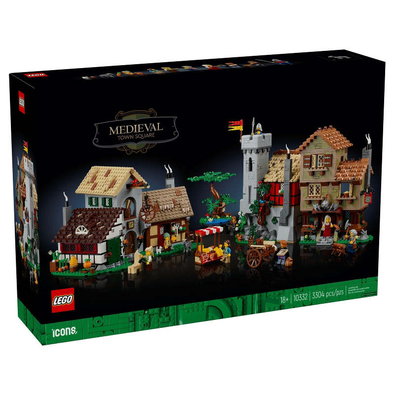 LEGO Piazza della città medievale LEGO Piazza della città medievale