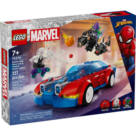 LEGO Auto da corsa di Spider-Man e Venom Goblin