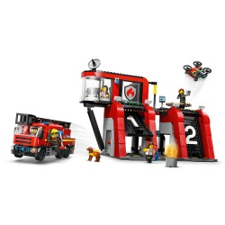 LEGO Caserma dei pompieri e autopompa