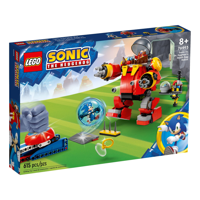 LEGO Sonic vs. Robot Death Egg del Dr. Eggman