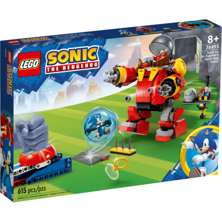 LEGO Sonic vs. Robot Death Egg del Dr. Eggman