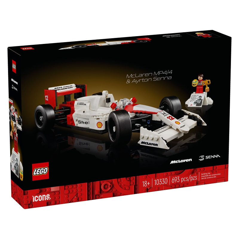 LEGO McLaren MP4/4 e Ayrton Senna