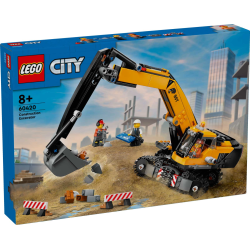 LEGO Escavatore da cantiere giallo