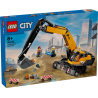 LEGO Escavatore da cantiere giallo