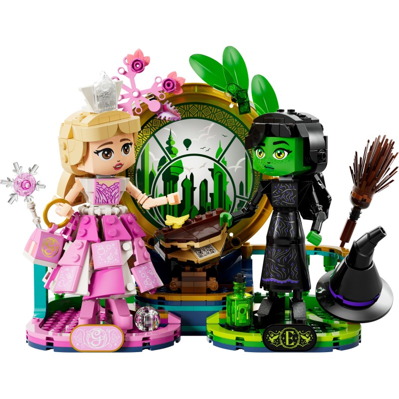 LEGO Personaggi di Elphaba e Glinda LEGO Personaggi di Elphaba e Glinda