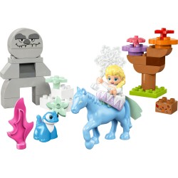 LEGO DUPLO Elsa e Bruni nella foresta incantata