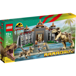 LEGO Jurassic World Centro visitatori: l’attacco del T. rex e del