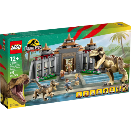 LEGO Jurassic World Centro visitatori: l’attacco del T. rex e del
