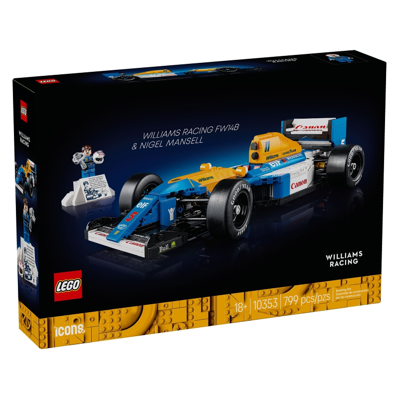LEGO Williams Racing FW14B e Nigel Mansell