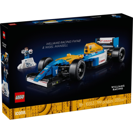 LEGO Williams Racing FW14B e Nigel Mansell