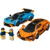 LEGO Lamborghini Revuelto e Huracán STO