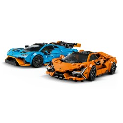 LEGO Lamborghini Revuelto e Huracán STO