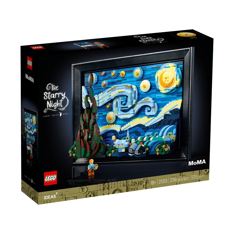 LEGO Ideas Vincent van Gogh - Notte stellata