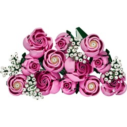 LEGO Botanicals Bouquet di rose rosa