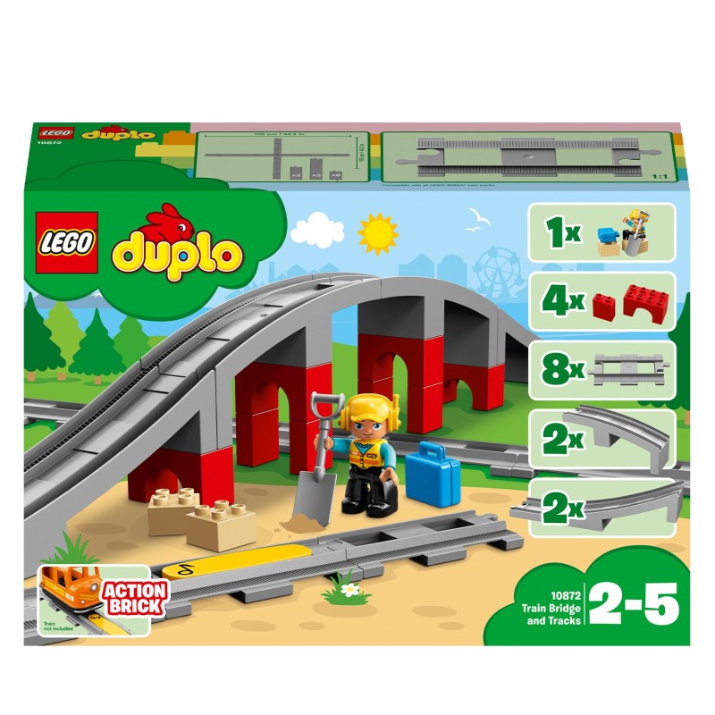 LEGO DUPLO Ponte e binari ferroviari