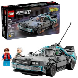 LEGO Speed Champions Macchina del tempo di Ritorno al futuro