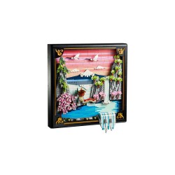 LEGO ART Paesaggio giapponese con ciliegi fioriti