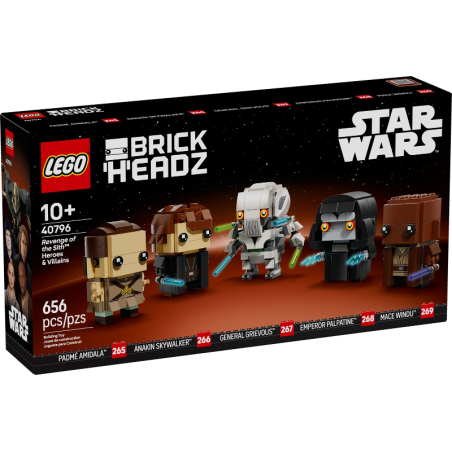 40796 LEGO BrickHeadz Revenge of the Sith Heroes & Villains