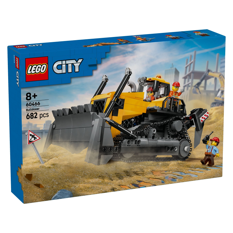 LEGO Bulldozer giallo