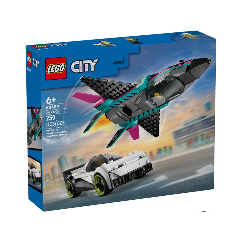 LEGO City Jet contro Auto sportiva
