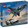 LEGO City Jet contro Auto sportiva