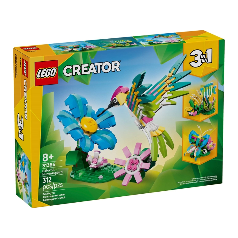 LEGO Creator Animali selvatici: colibrì variopinto