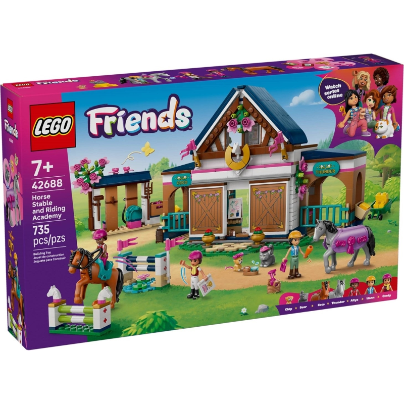 LEGO Friends Scuderia e Accademia di equitazione