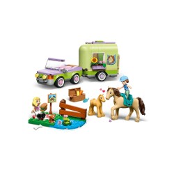 LEGO Friends Rimorchio per cavallo e puledro