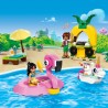 LEGO Friends Pool Party con unicorno e fenicottero
