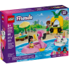 LEGO Friends Pool Party con unicorno e fenicottero