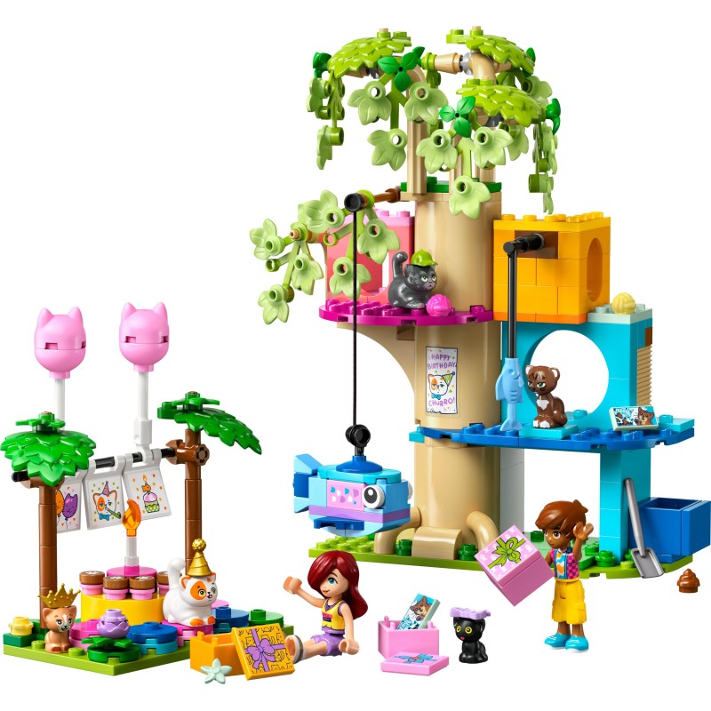 LEGO Friends Festa di compleanno felina e Casa sull’albero
