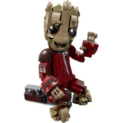 LEGO Marvel Groot in tuta da Ravager