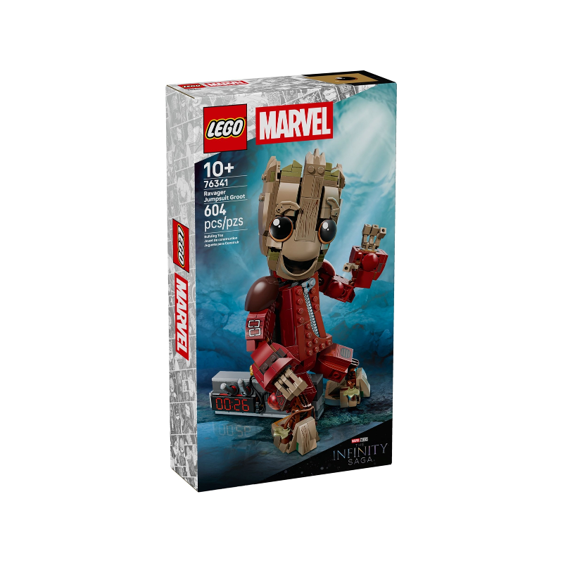 LEGO Marvel Groot in tuta da Ravager