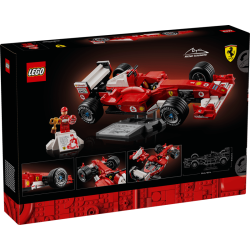 LEGO ICONS Ferrari F2004 e Michael Schumacher