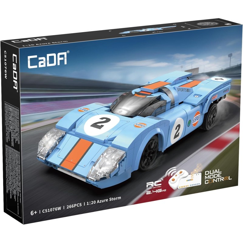 CADA C51076W Super Vehicles scala 1/20 RADIOCOMANDATA