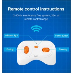 CADA C51076W Super Vehicles scala 1/20 RADIOCOMANDATA