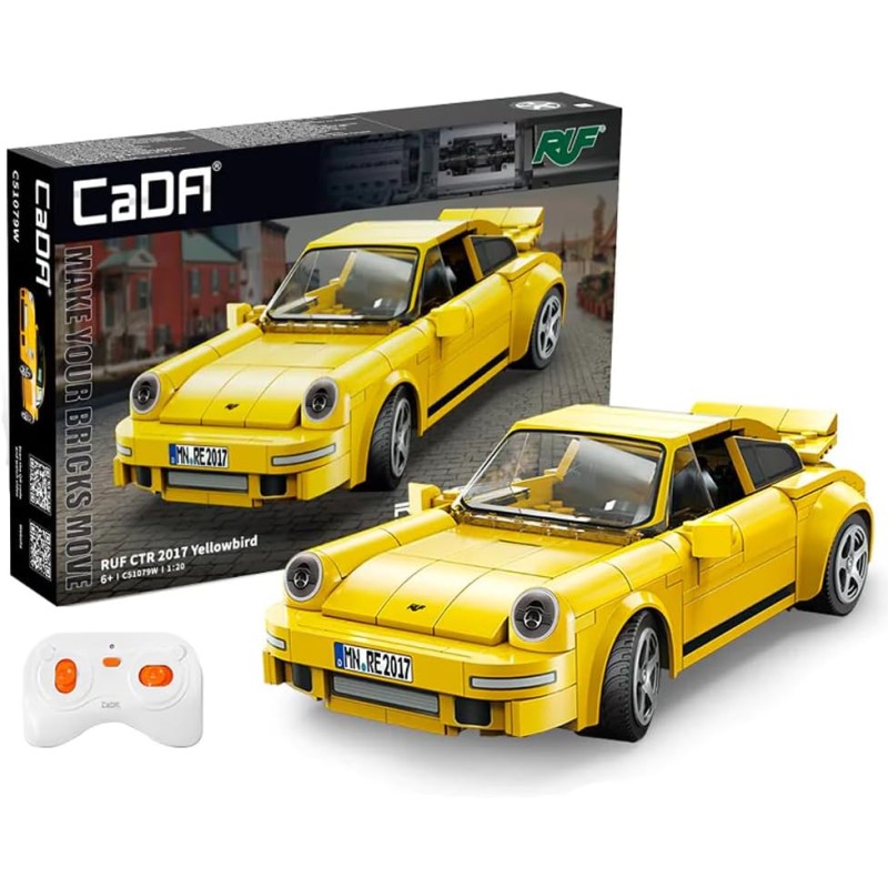 CADA C51079W RUF Yellow Bird - 1/20 RADIOCOMANDATA