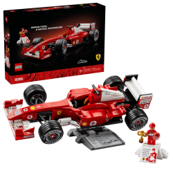 LEGO ICONS Ferrari F2004 e Michael Schumacher