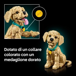 LEGO ICONS Cucciolo di Golden Retriever