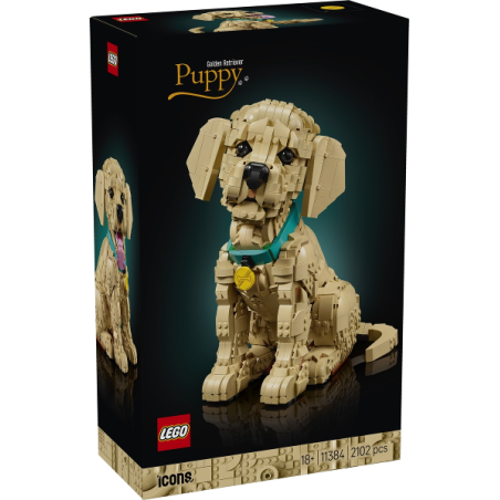 LEGO ICONS Cucciolo di Golden Retriever